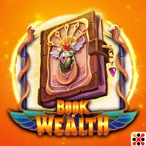 Book of Wealth online game logo by Mancala Gaming on fivebetit.org