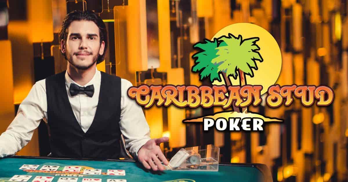 Caribbean Stud Poker by Evolution, showcased at fivebetit.org – game logo