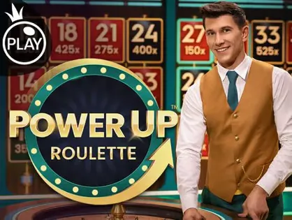 Try Power UP Roulette slot by Pragmatic Play on fivebetit.org – logo image