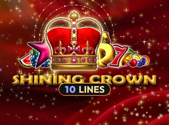 Shining Crown online game logo by Amusnet Interactive on fivebetit.org